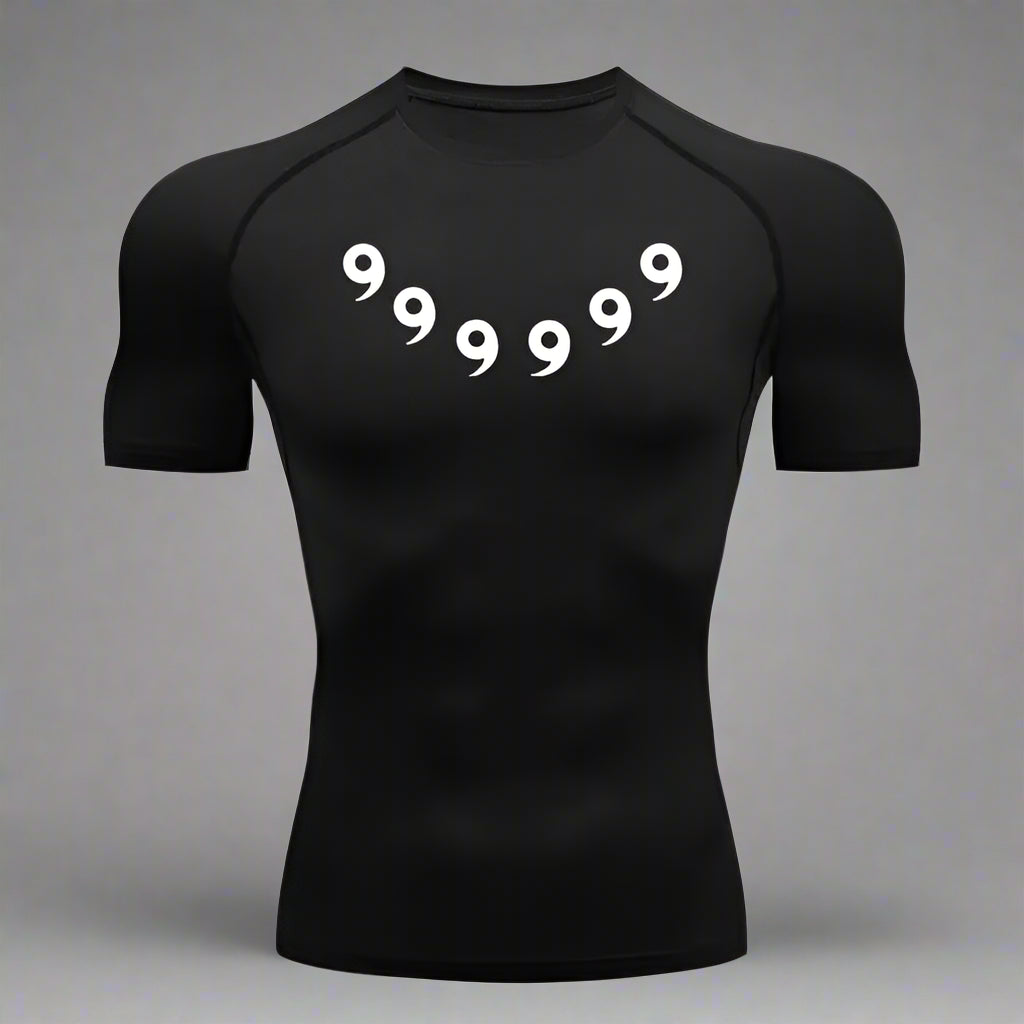 naruto compression shirt black