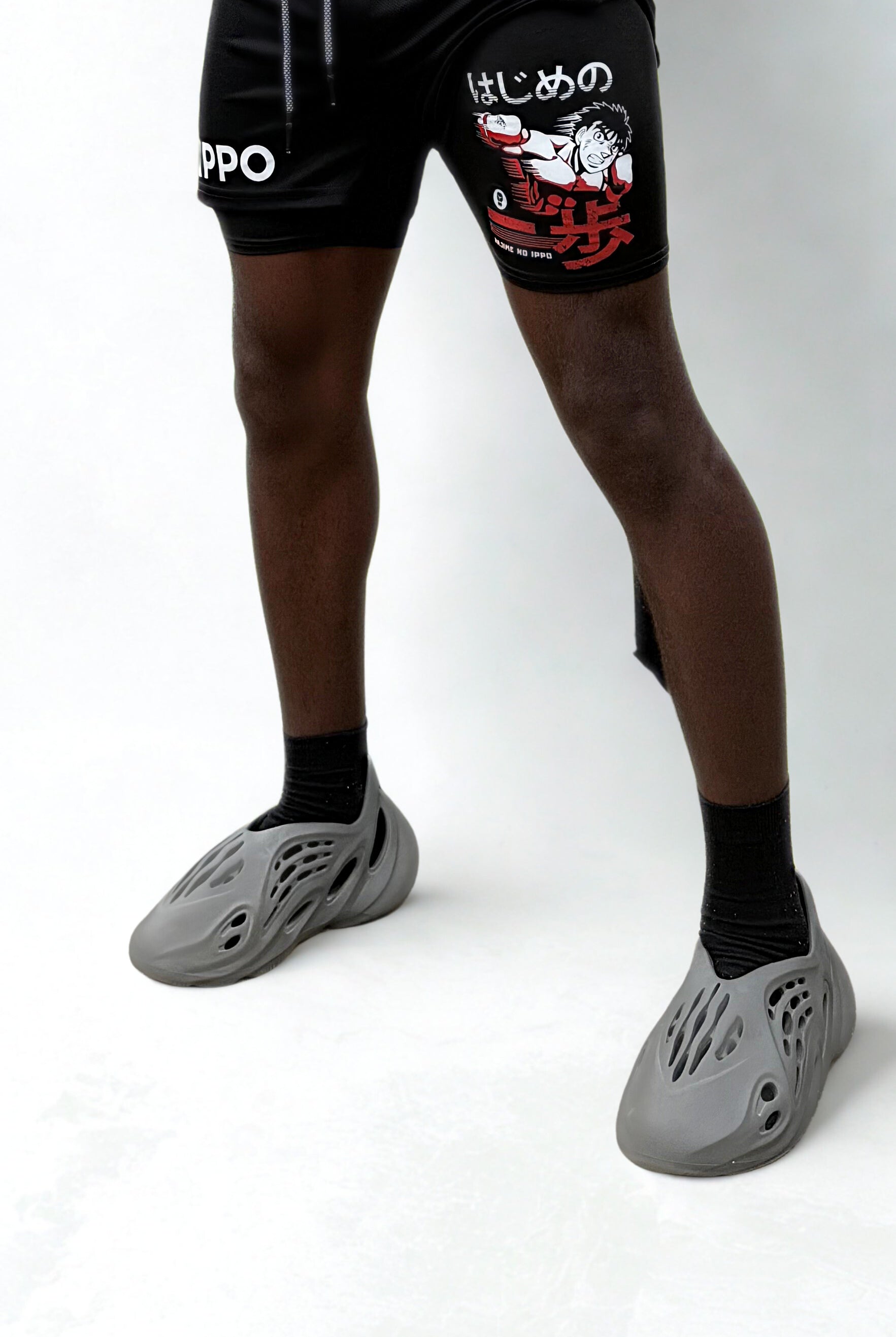 hajime no ippo short black anime