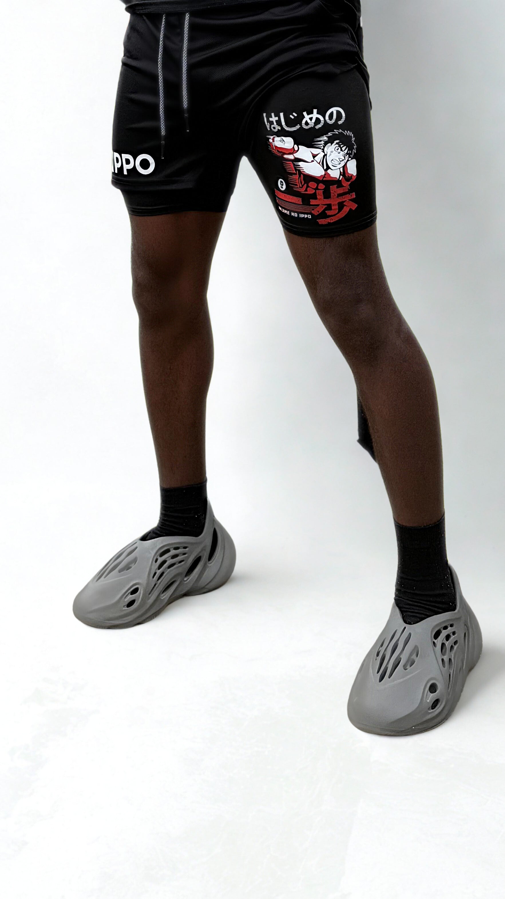 hajime no ippo short black anime