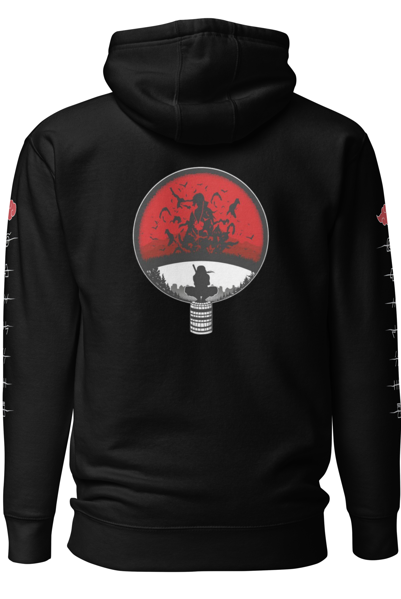 ichiverse naruto itachi hoodie anime manga black