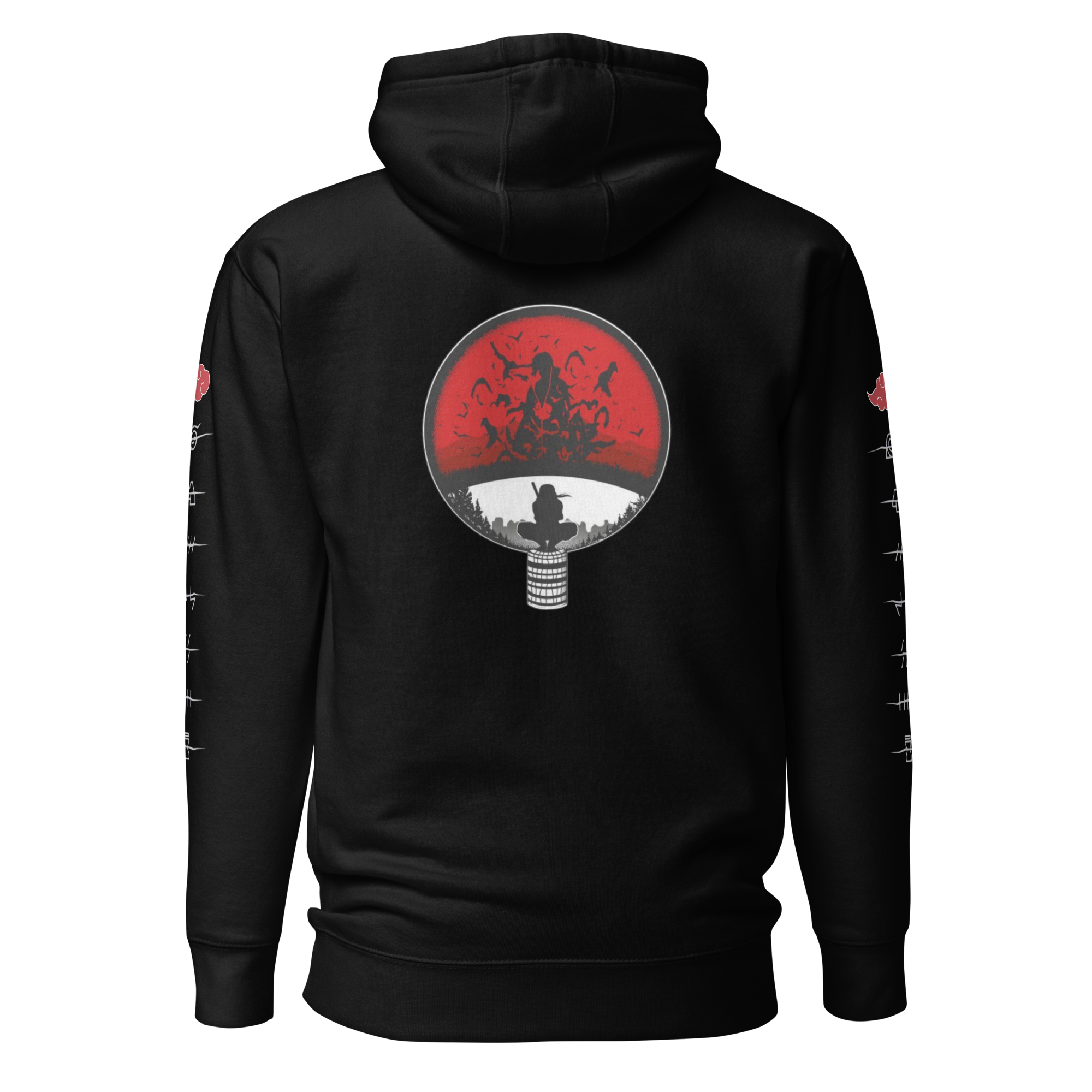 ichiverse naruto itachi hoodie anime manga black