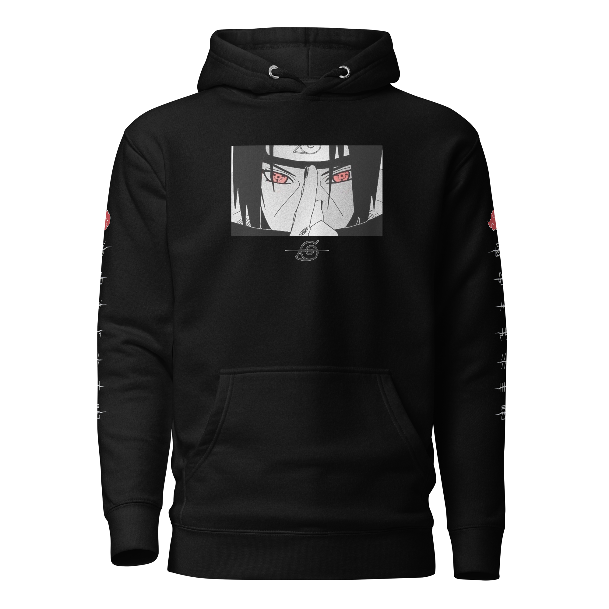 ichiverse naruto itachi hoodie anime manga black