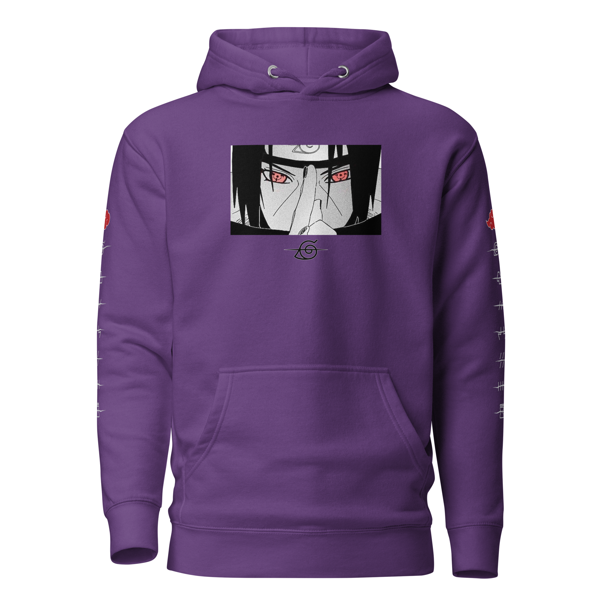 ichiverse naruto itachi hoodie anime manga purple