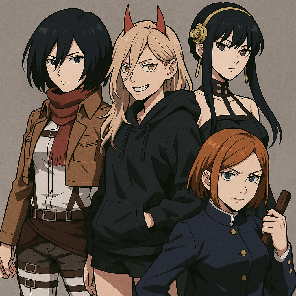 The Rise of Female-Led Anime & Their Style Influence