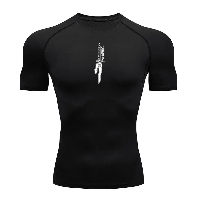 jujutsu kaisen toji shirt black anime