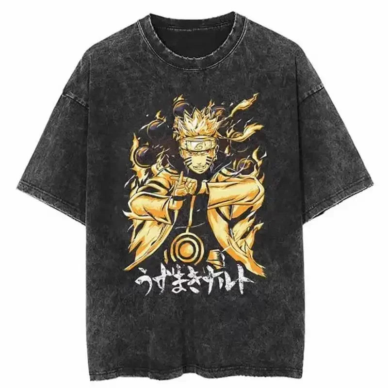 Naruto/Naruto Shippuden | Naruto Uzumaki T-Shirt | Vintage T-Shirt