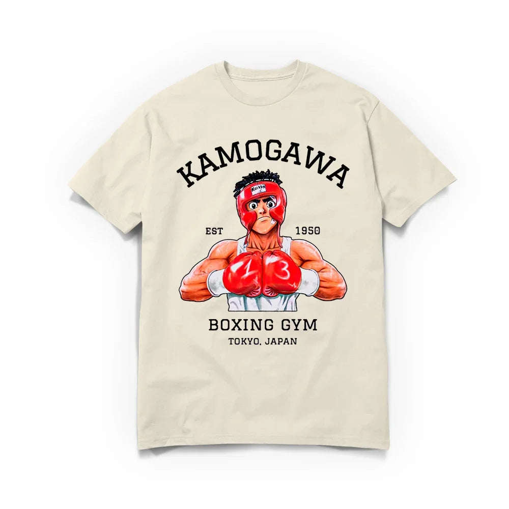 hajime no ippo shirt cream
