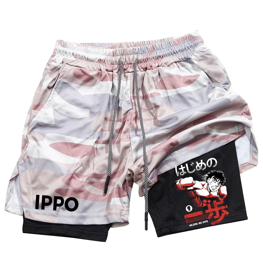 hajime no ippo shorts pink anime