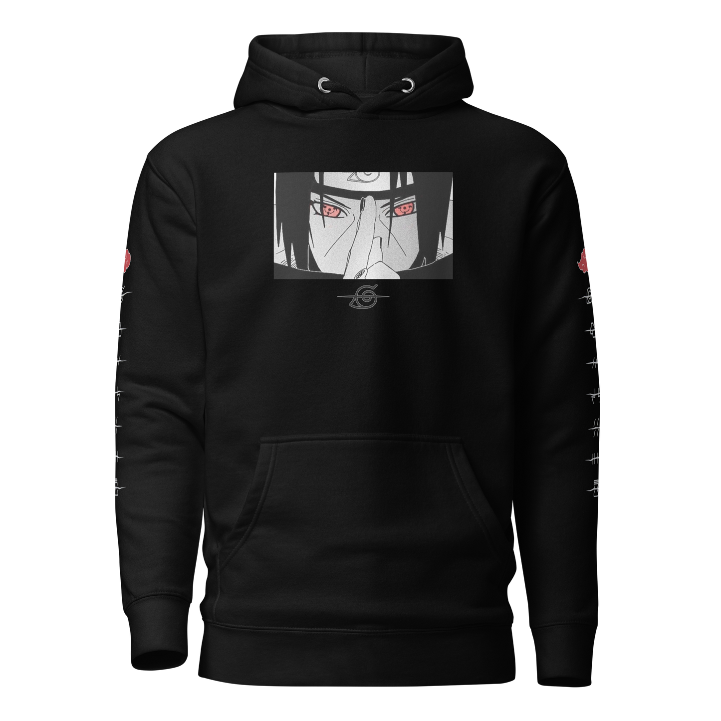 ItachiUchiha | Sudadera con capucha de gran tamaño | Hombres/Mujeres