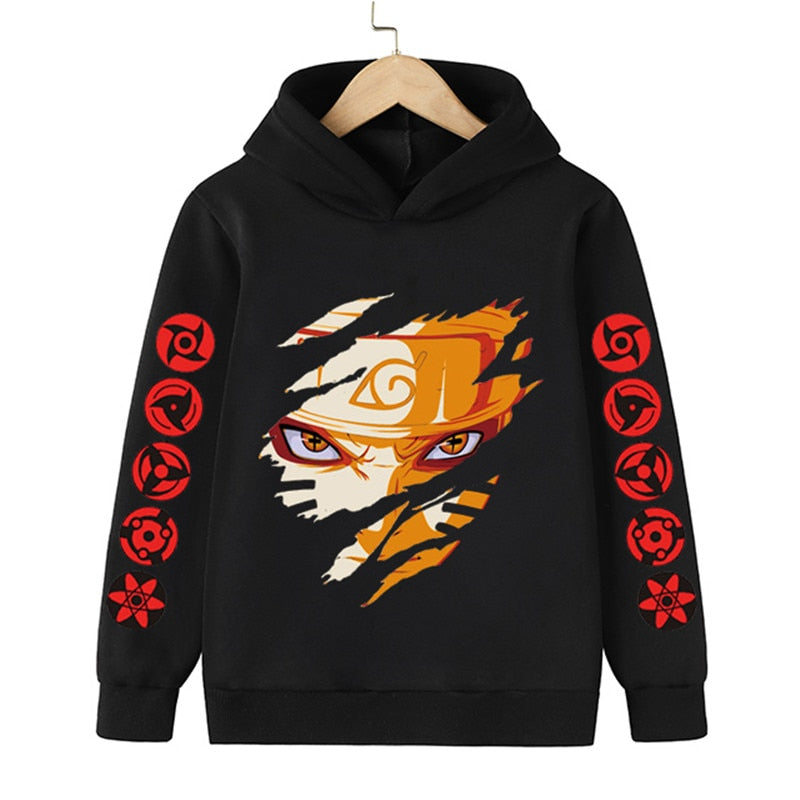 Naruto/Naruto Shippuden | Naruto Uzumaki (Kurama Chakra Sage Mode) Oversized Hoodie | Men's/Women's