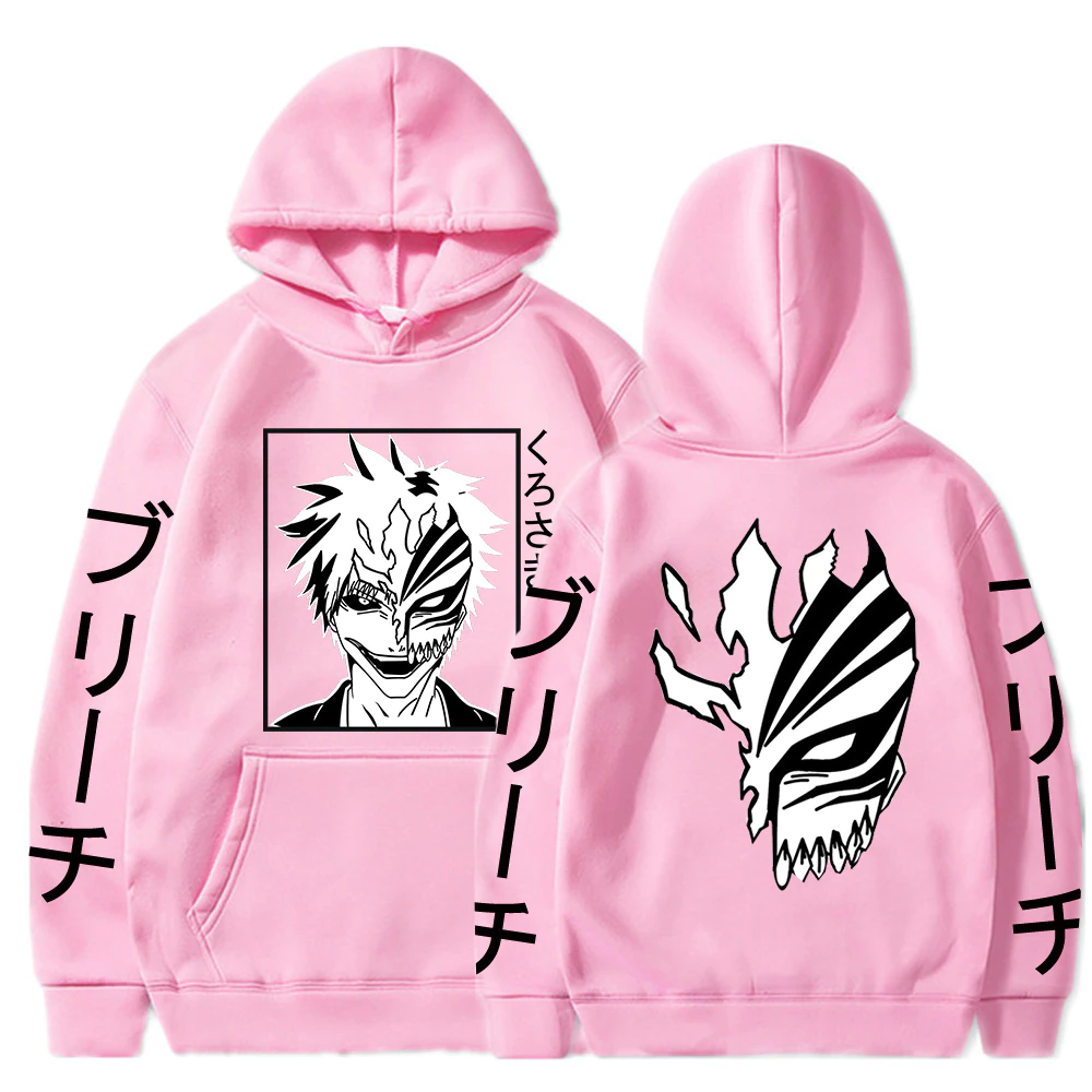 Ichigo Kurosaki | Sudadera con capucha de gran tamaño | Hombres/Mujeres