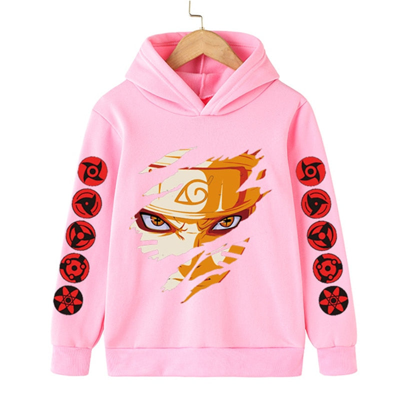 Naruto/Naruto Shippuden | Naruto Uzumaki (Kurama Chakra Sage Mode) Oversized Hoodie | Men's/Women's