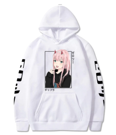 Darling in the FranXX | Modern Zero-Two Oversized Hoodie | Men's/Women's