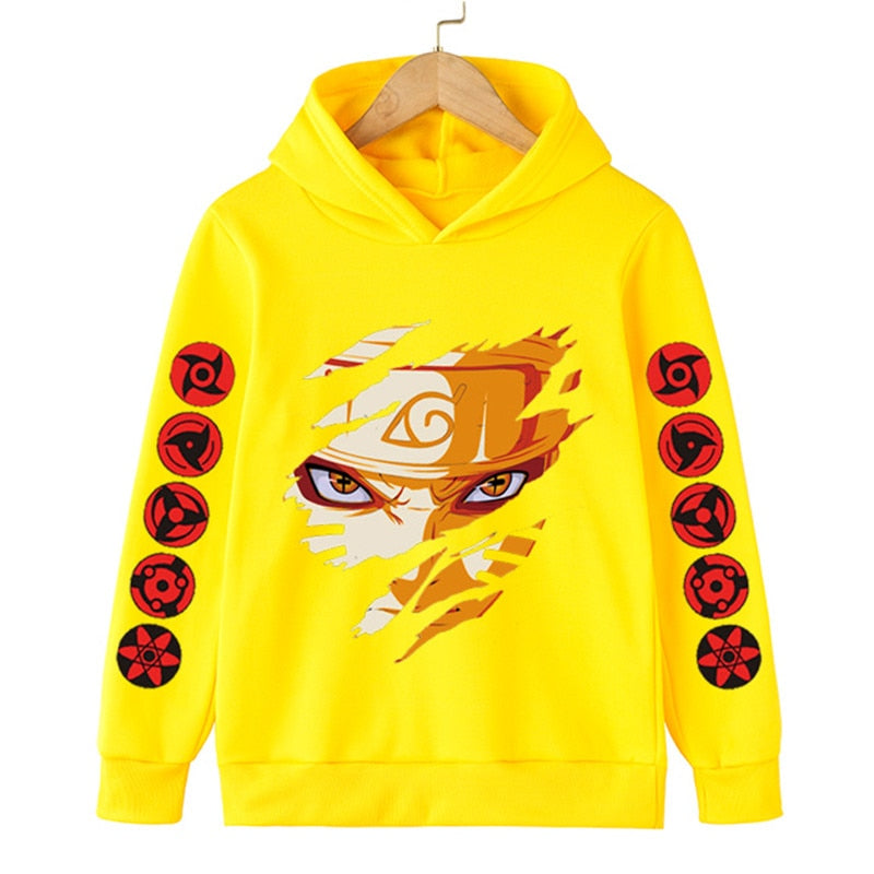 Naruto/Naruto Shippuden | Naruto Uzumaki (Kurama Chakra Sage Mode) Oversized Hoodie | Men's/Women's